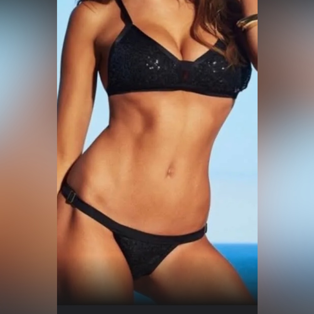 Beach bunny sequin bikini